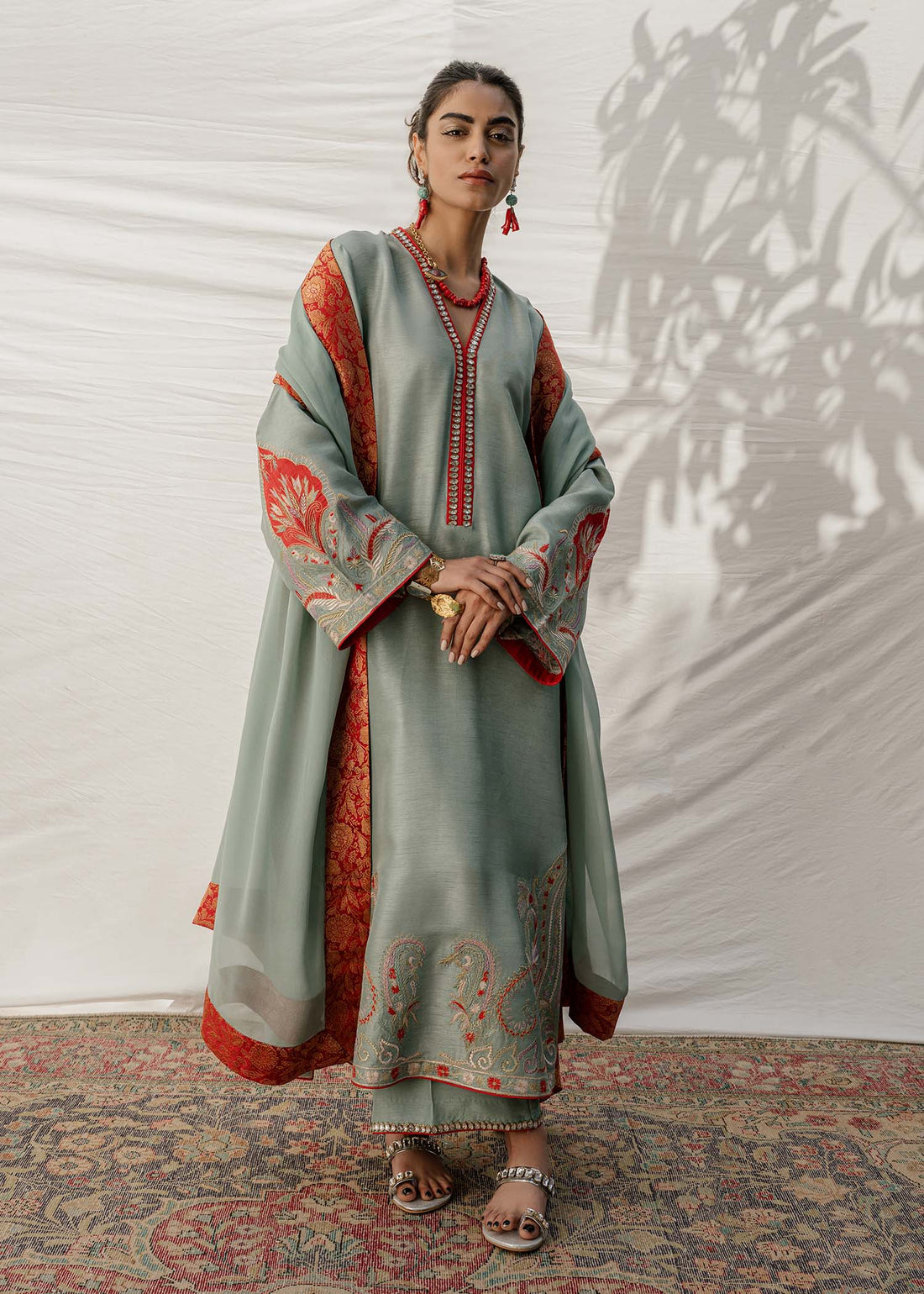Mahgul | Eid Edit 2024 | Kashmiri Sea - Khanumjan  Pakistani Clothes and Designer Dresses in UK, USA 