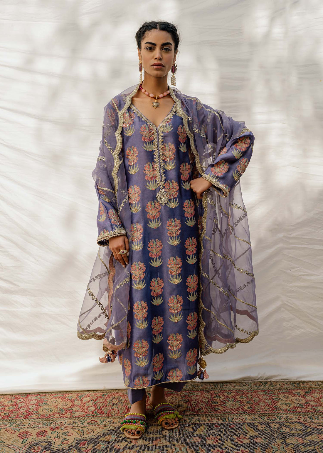 Mahgul | Eid Edit 2024 | Damson Diamante - Khanumjan  Pakistani Clothes and Designer Dresses in UK, USA 
