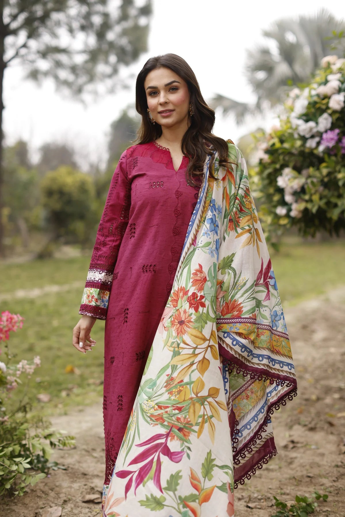 Manara | Vintage Flora 24 | Abloom - Khanumjan  Pakistani Clothes and Designer Dresses in UK, USA 