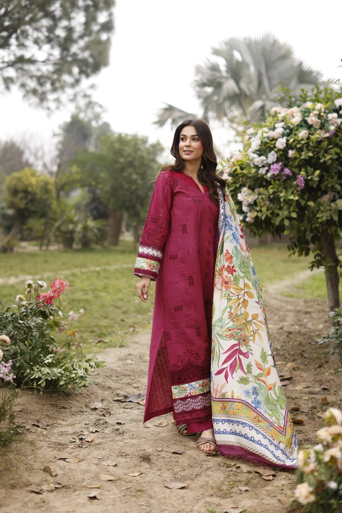 Manara | Vintage Flora 24 | Abloom - Khanumjan  Pakistani Clothes and Designer Dresses in UK, USA 