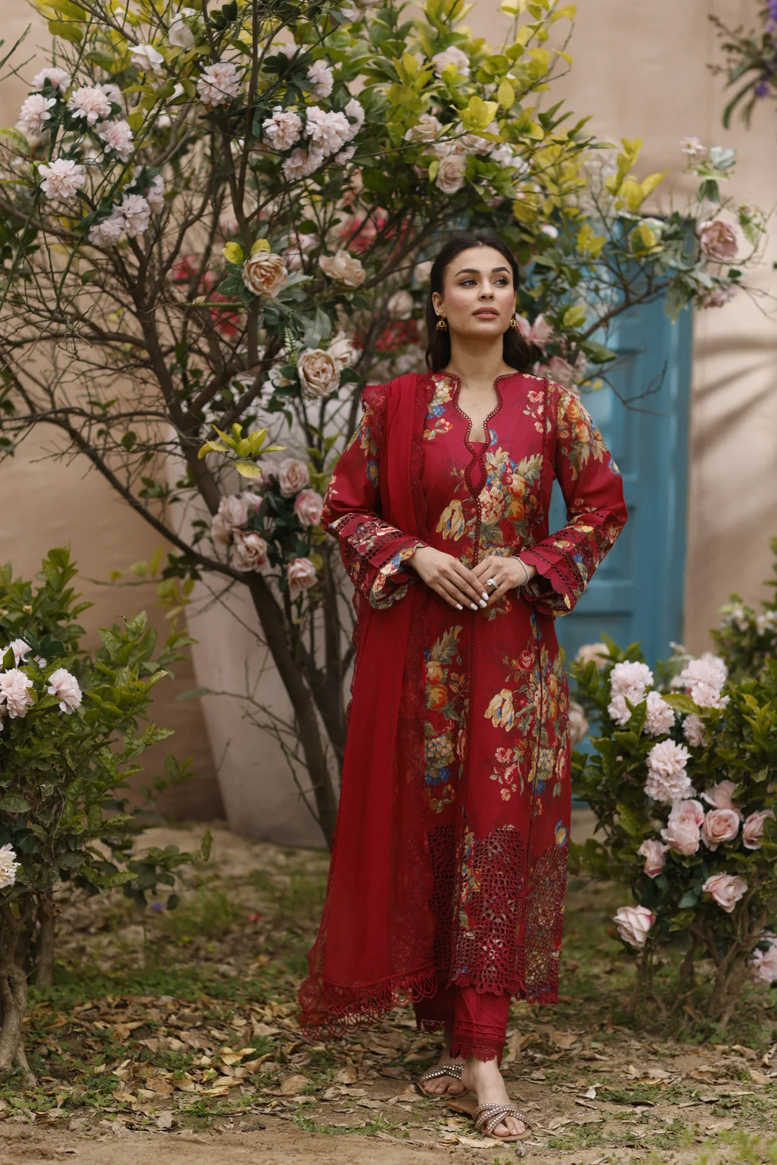 Manara | Vintage Flora 24 | Carmen - Khanumjan  Pakistani Clothes and Designer Dresses in UK, USA 