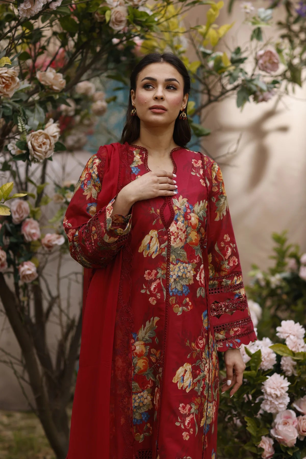 Manara | Vintage Flora 24 | Carmen - Khanumjan  Pakistani Clothes and Designer Dresses in UK, USA 