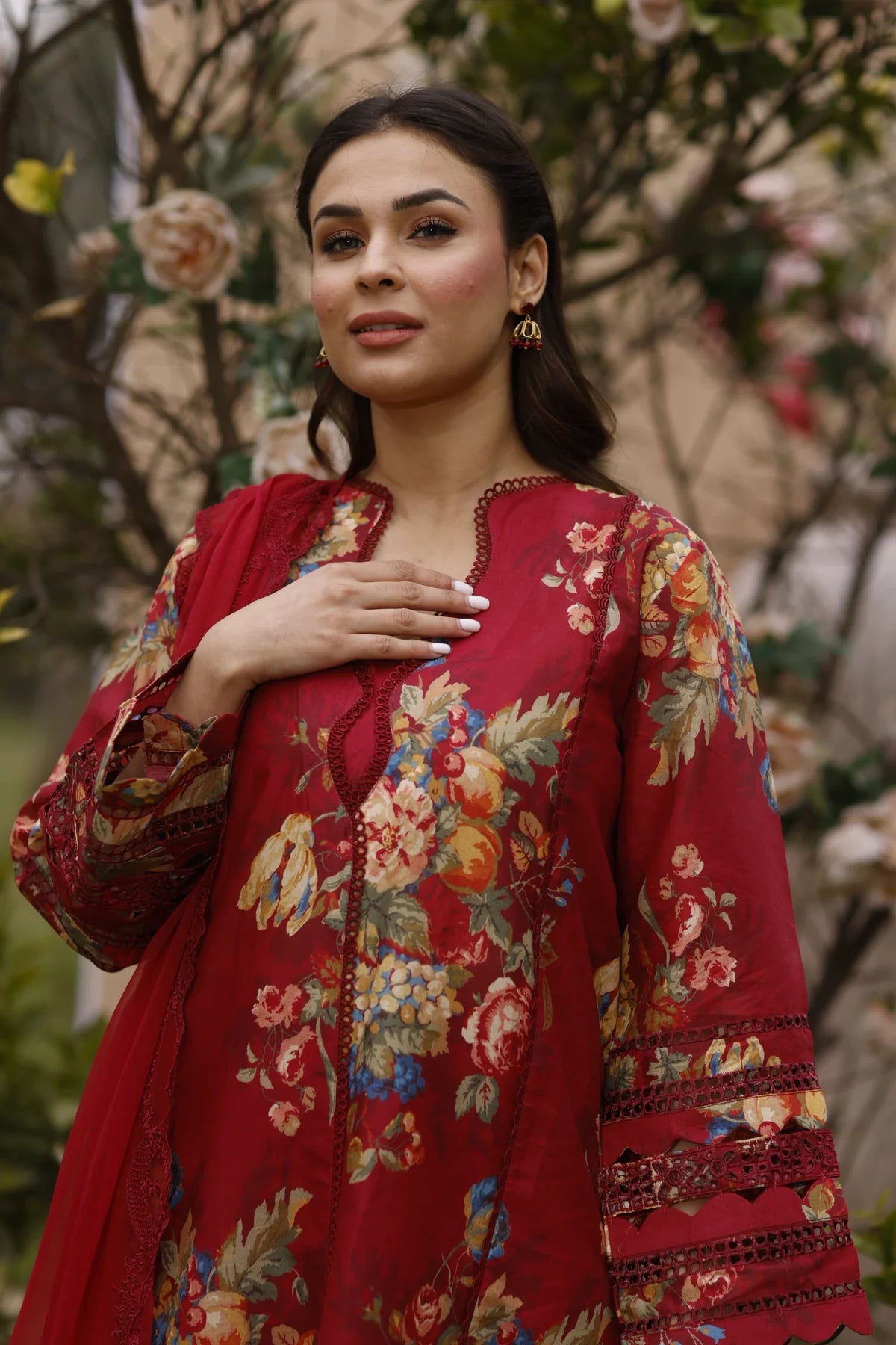 Manara | Vintage Flora 24 | Carmen - Khanumjan  Pakistani Clothes and Designer Dresses in UK, USA 