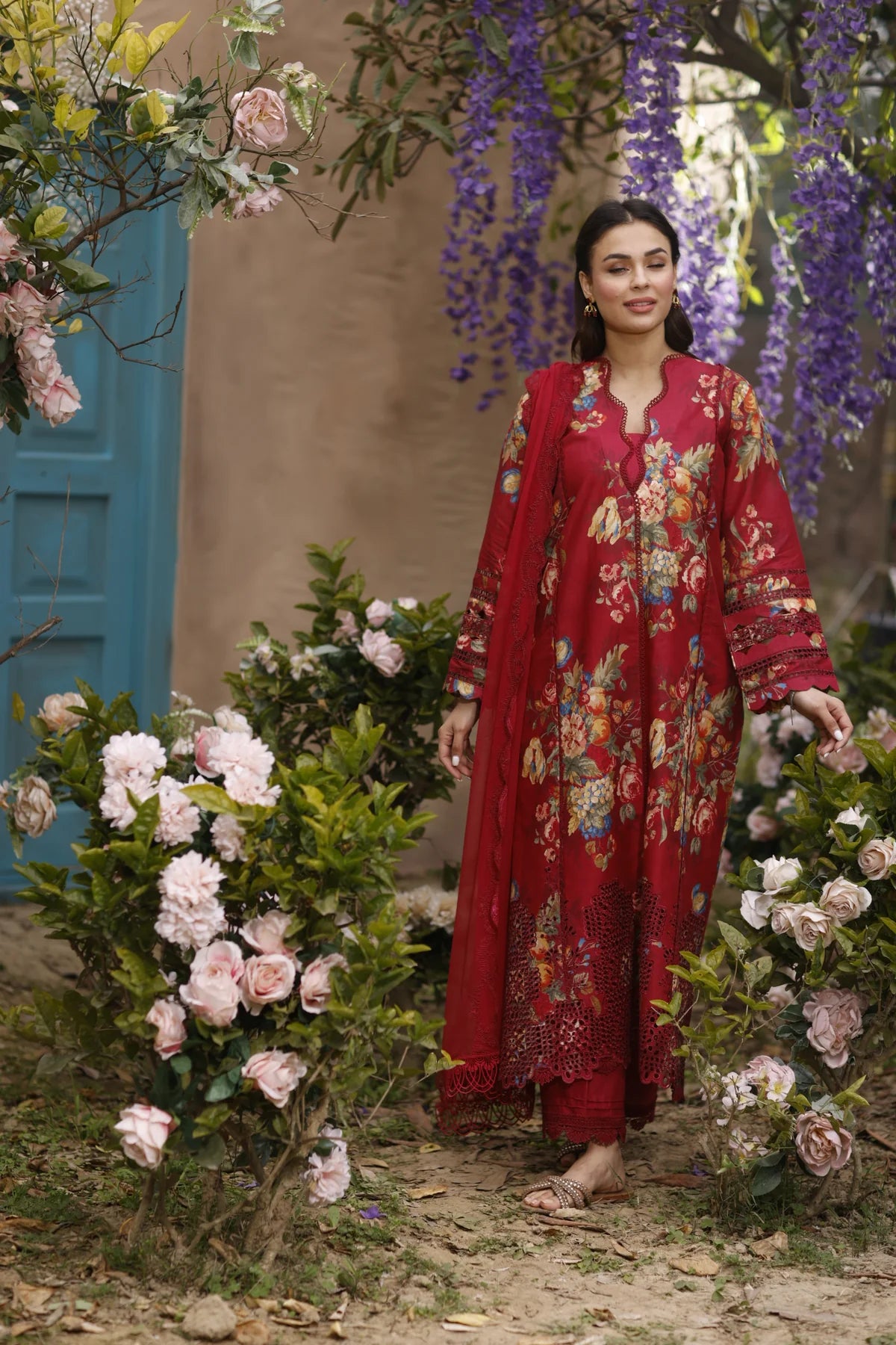 Manara | Vintage Flora 24 | Carmen - Khanumjan  Pakistani Clothes and Designer Dresses in UK, USA 