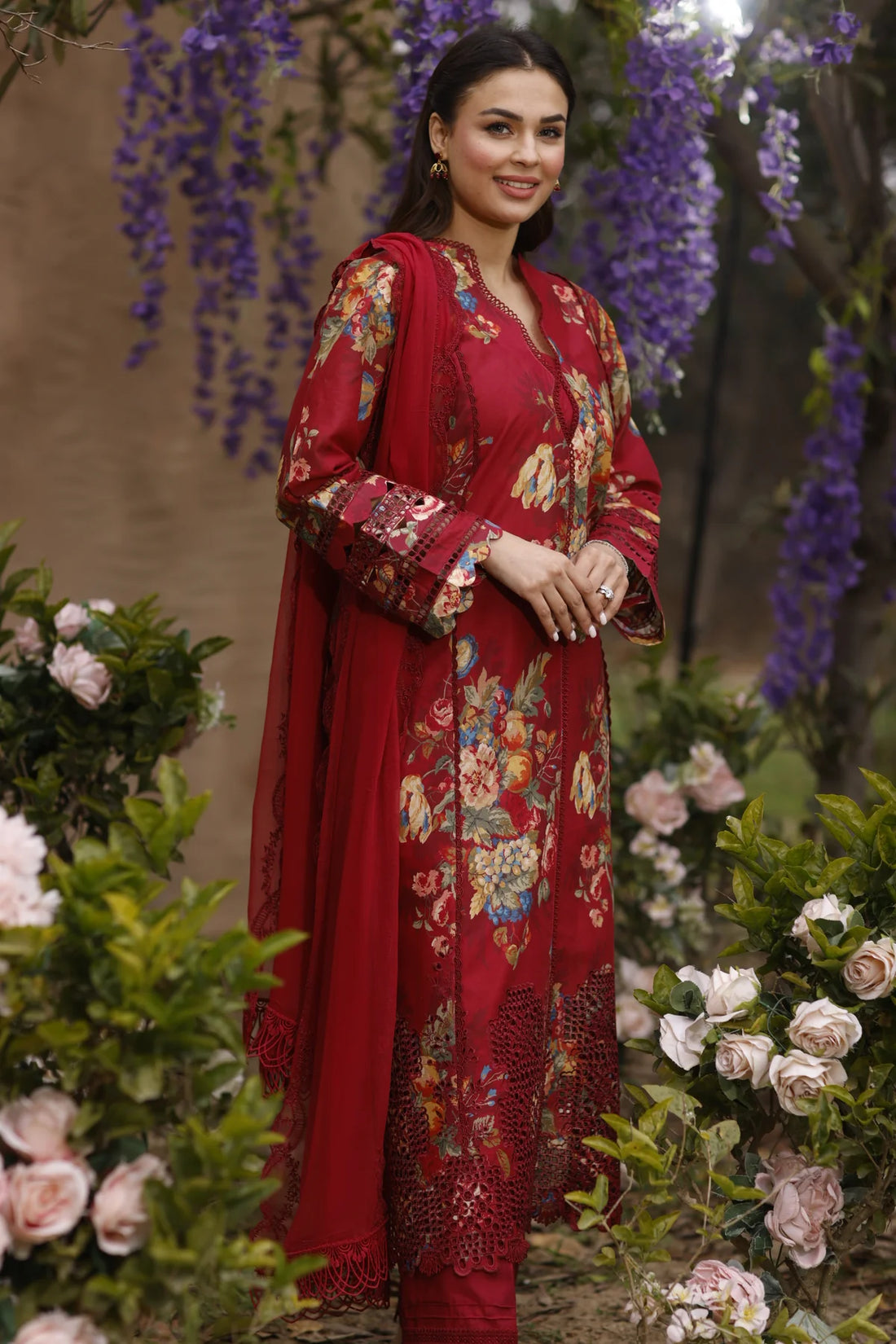 Manara | Vintage Flora 24 | Carmen - Khanumjan  Pakistani Clothes and Designer Dresses in UK, USA 