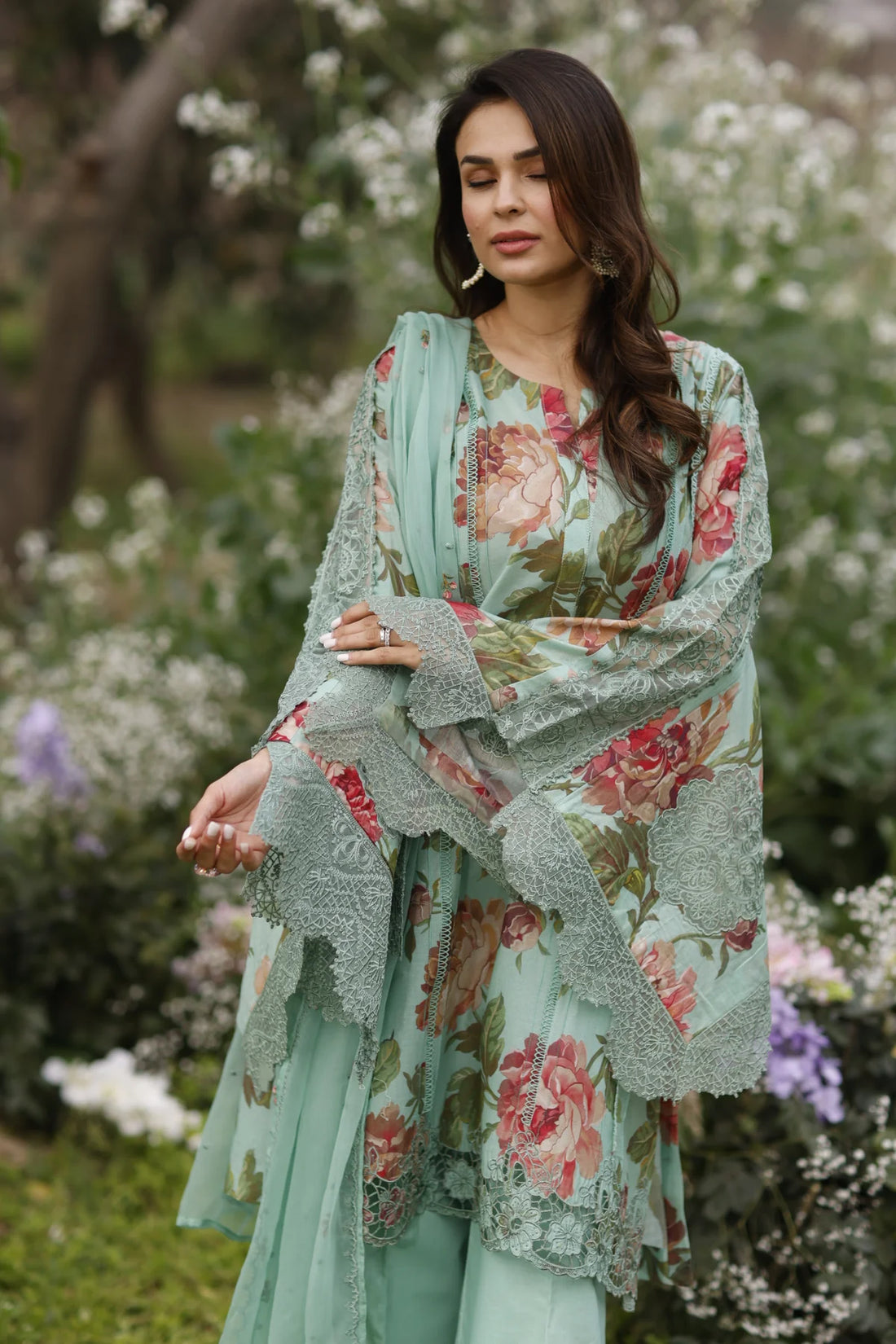 Manara | Vintage Flora 24 | Opalia - Khanumjan  Pakistani Clothes and Designer Dresses in UK, USA 