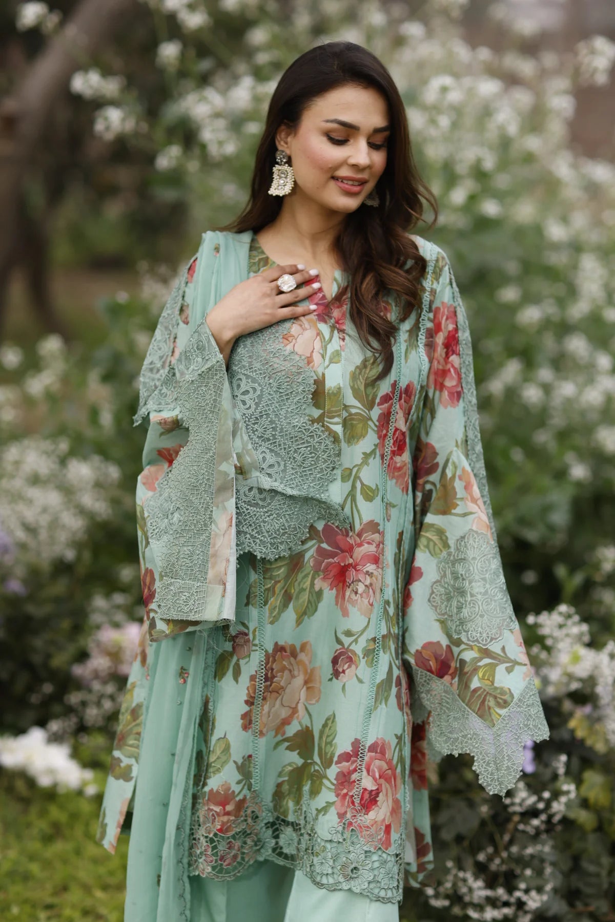 Manara | Vintage Flora 24 | Opalia - Khanumjan  Pakistani Clothes and Designer Dresses in UK, USA 