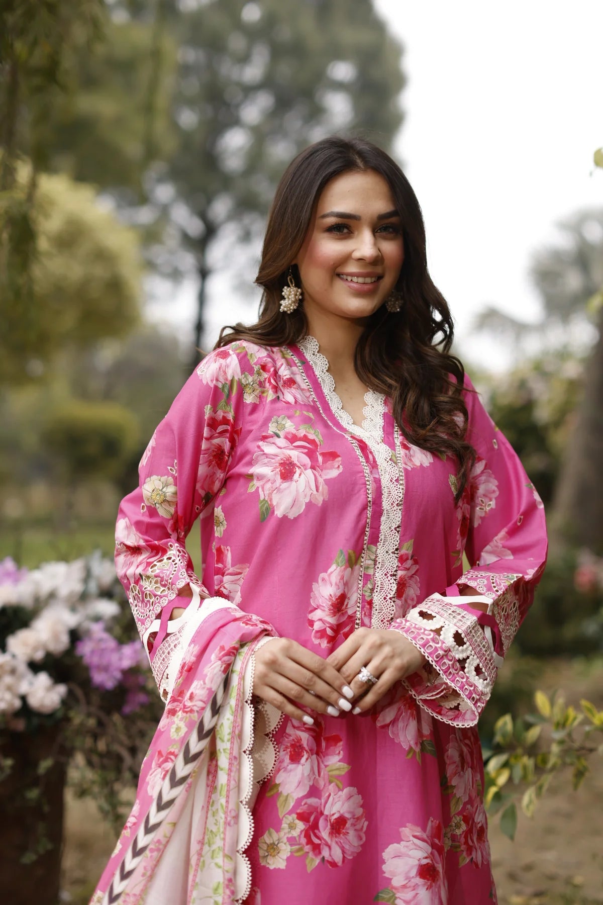 Manara | Vintage Flora 24 | Leana - Khanumjan  Pakistani Clothes and Designer Dresses in UK, USA 