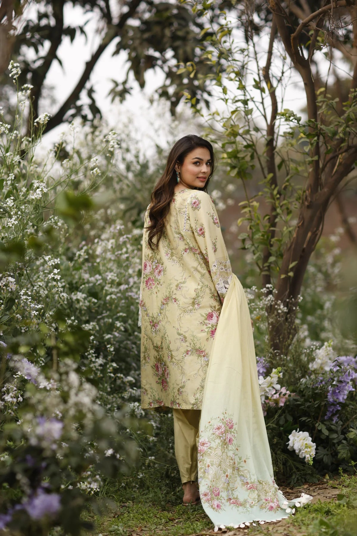 Manara | Vintage Flora 24 | Saba - Khanumjan  Pakistani Clothes and Designer Dresses in UK, USA 