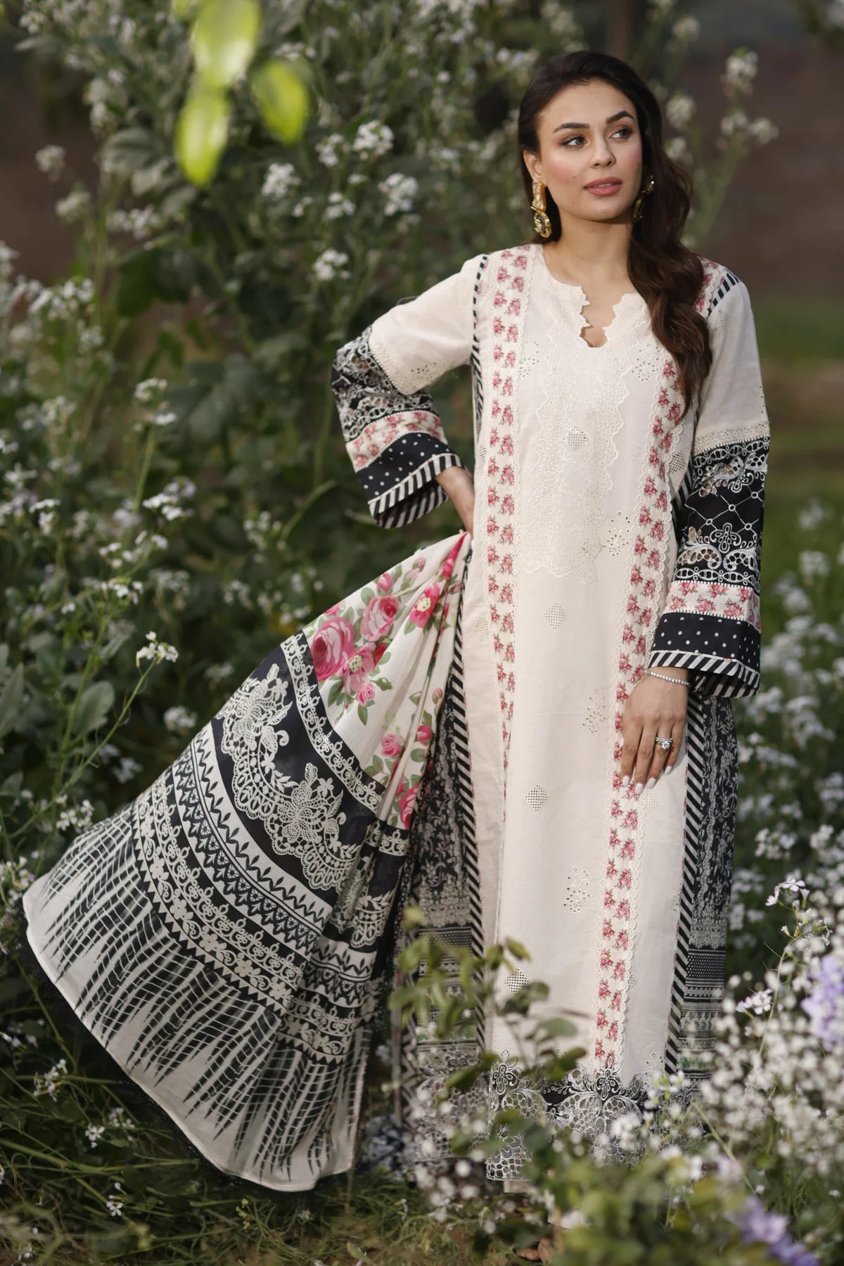 Manara | Vintage Flora 24 | Solaina - Khanumjan  Pakistani Clothes and Designer Dresses in UK, USA 