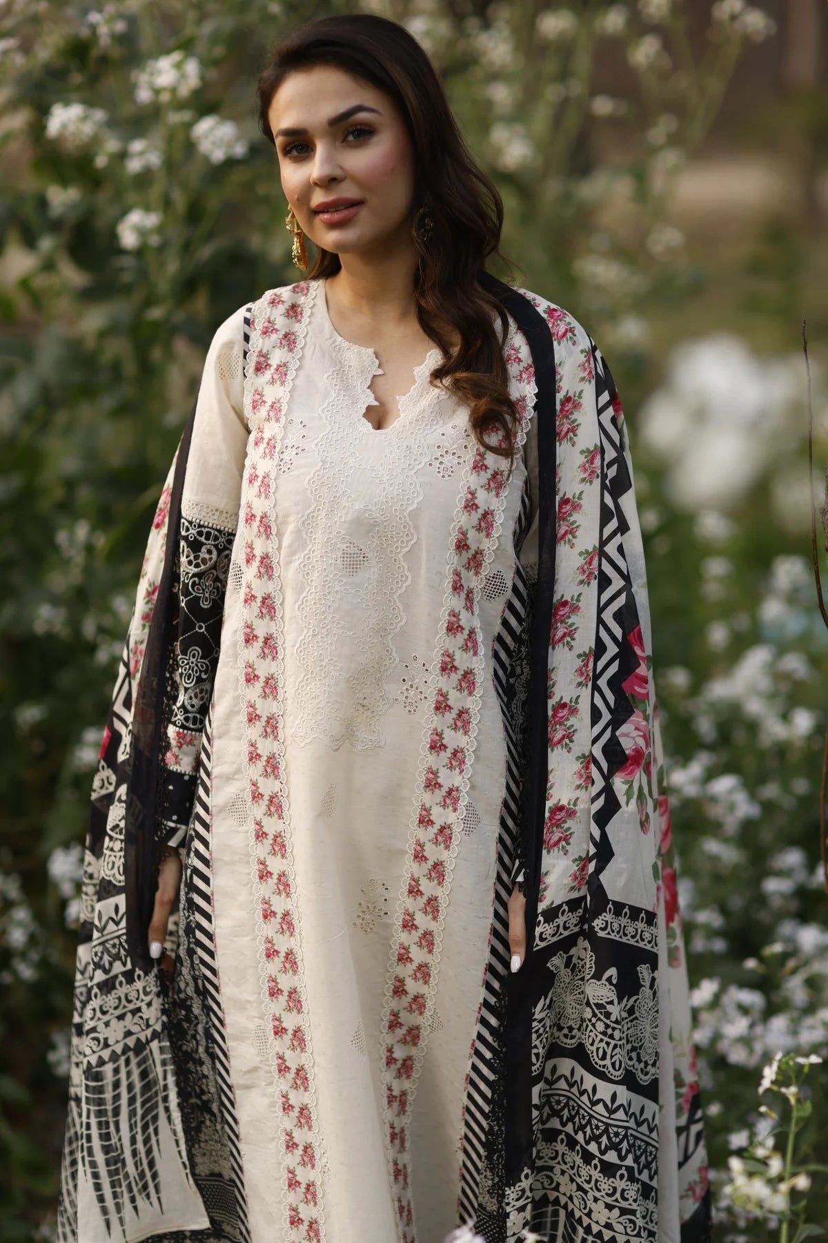 Manara | Vintage Flora 24 | Solaina - Khanumjan  Pakistani Clothes and Designer Dresses in UK, USA 