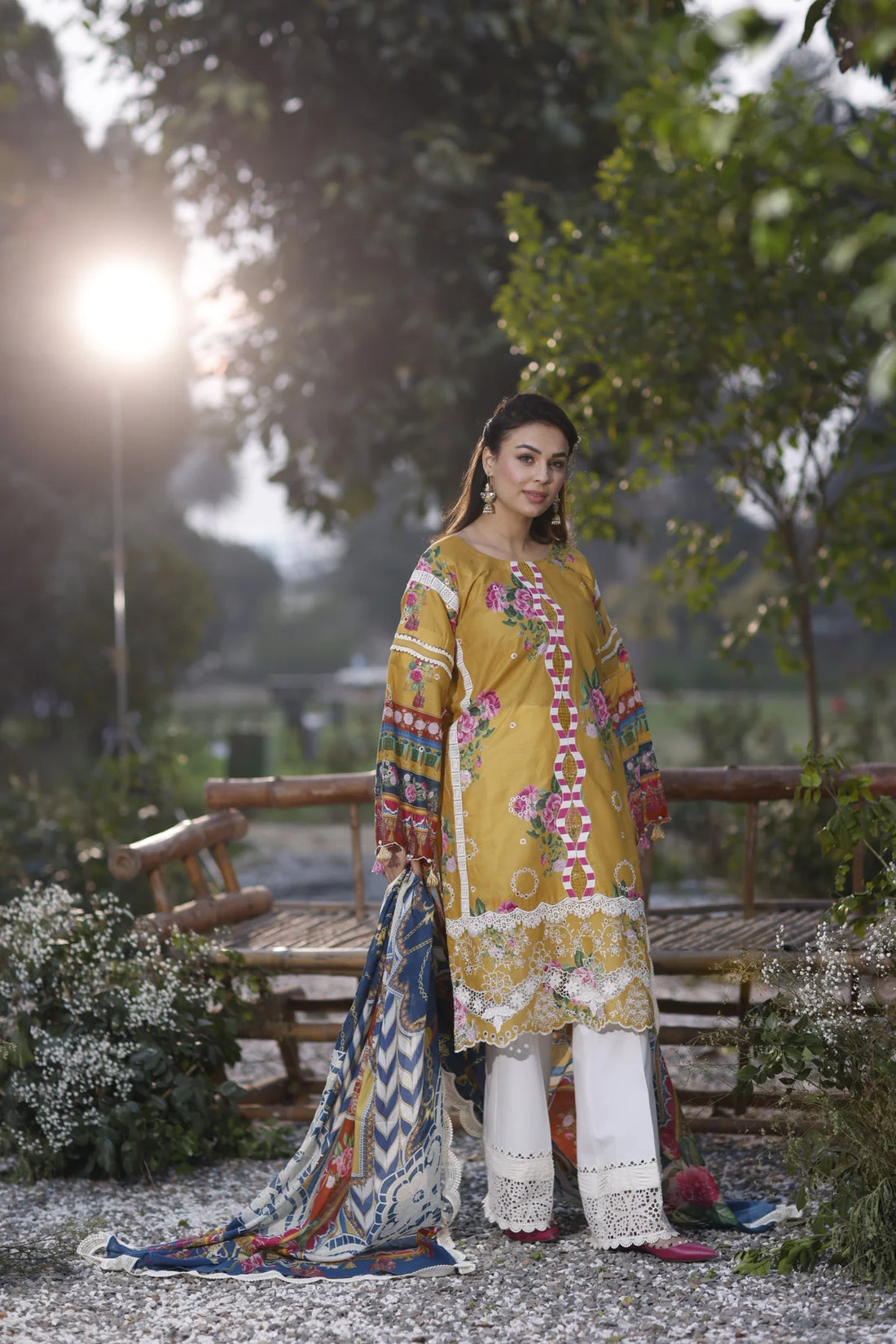 Manara | Vintage Flora 24 | Camellia - Khanumjan  Pakistani Clothes and Designer Dresses in UK, USA 