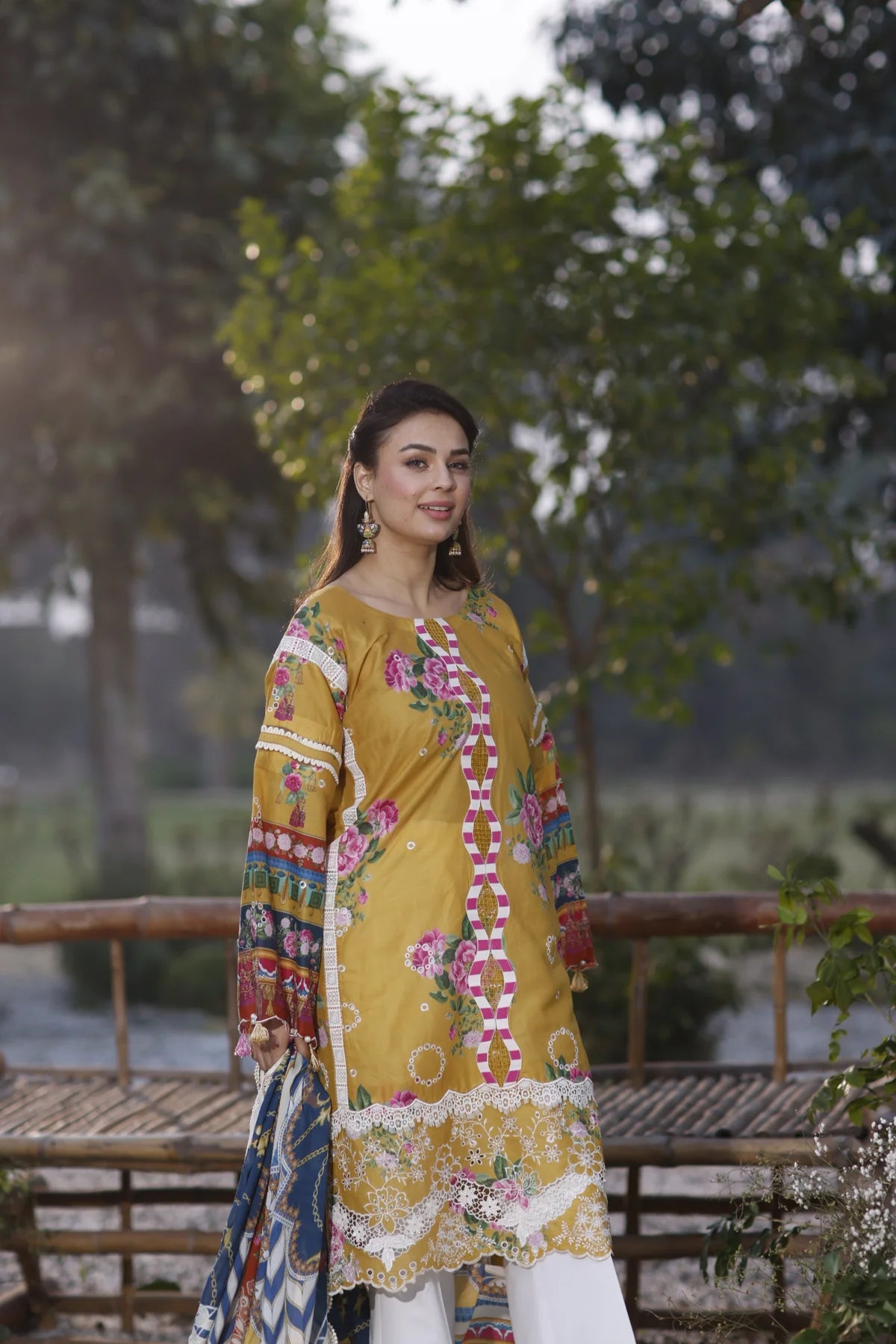 Manara | Vintage Flora 24 | Camellia - Khanumjan  Pakistani Clothes and Designer Dresses in UK, USA 
