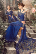 Maria B | Mbroidered Wedding Edition 23 | Cobalt Blue BD-2704 - Khanumjan  Pakistani Clothes and Designer Dresses in UK, USA 