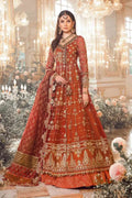 Maria B | Mbroidered Wedding Edition 23 | Maroon BD-2705 - Khanumjan  Pakistani Clothes and Designer Dresses in UK, USA 