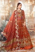 Maria B | Mbroidered Wedding Edition 23 | Maroon BD-2705 - Khanumjan  Pakistani Clothes and Designer Dresses in UK, USA 