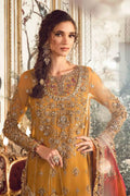 Maria B | Mbroidered Wedding Edition 23 | Mustard BD-2707 - Khanumjan  Pakistani Clothes and Designer Dresses in UK, USA 