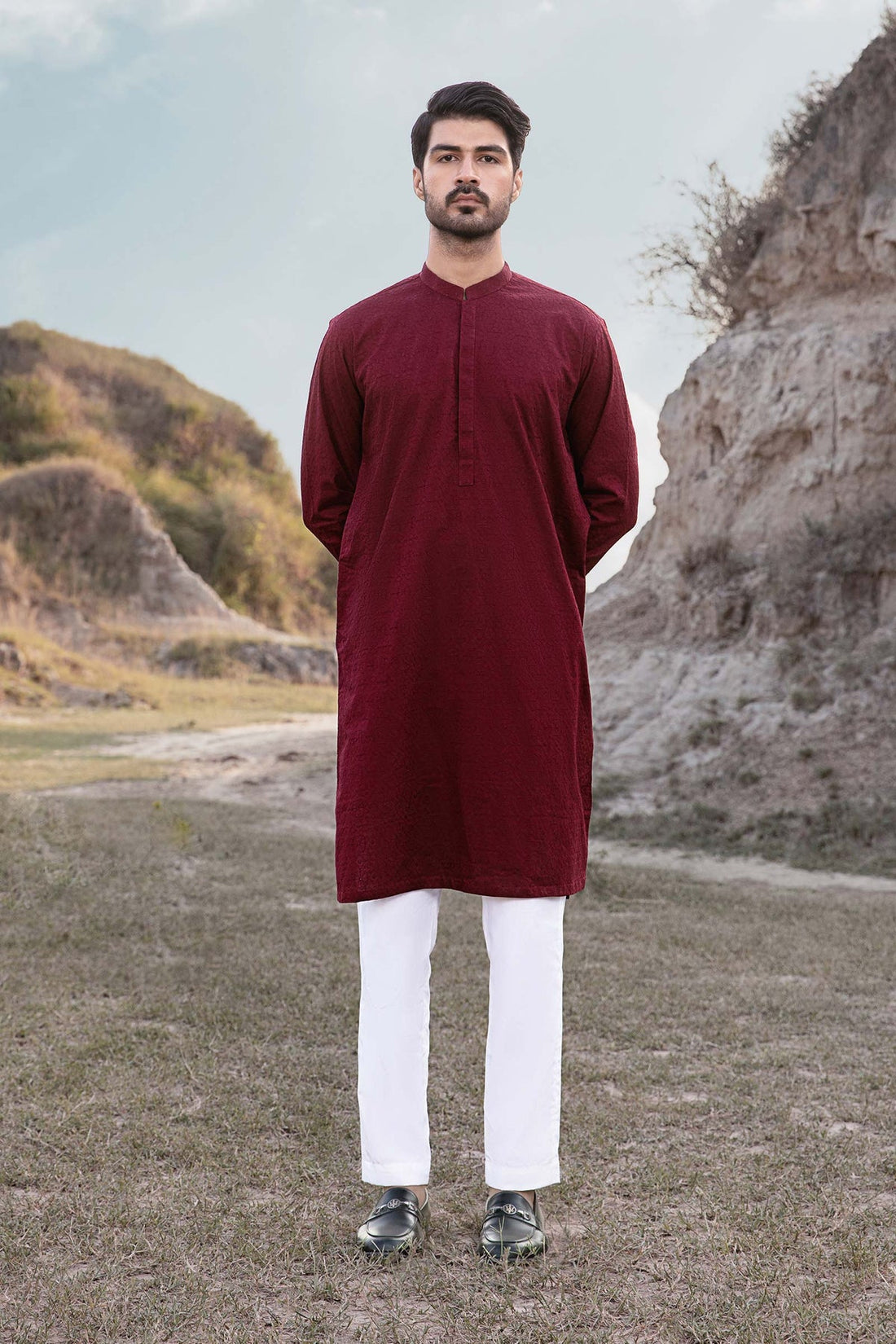 Pakistani Menswear | MARIA.B-GTS-W23-02 - Khanumjan  Pakistani Clothes and Designer Dresses in UK, USA 