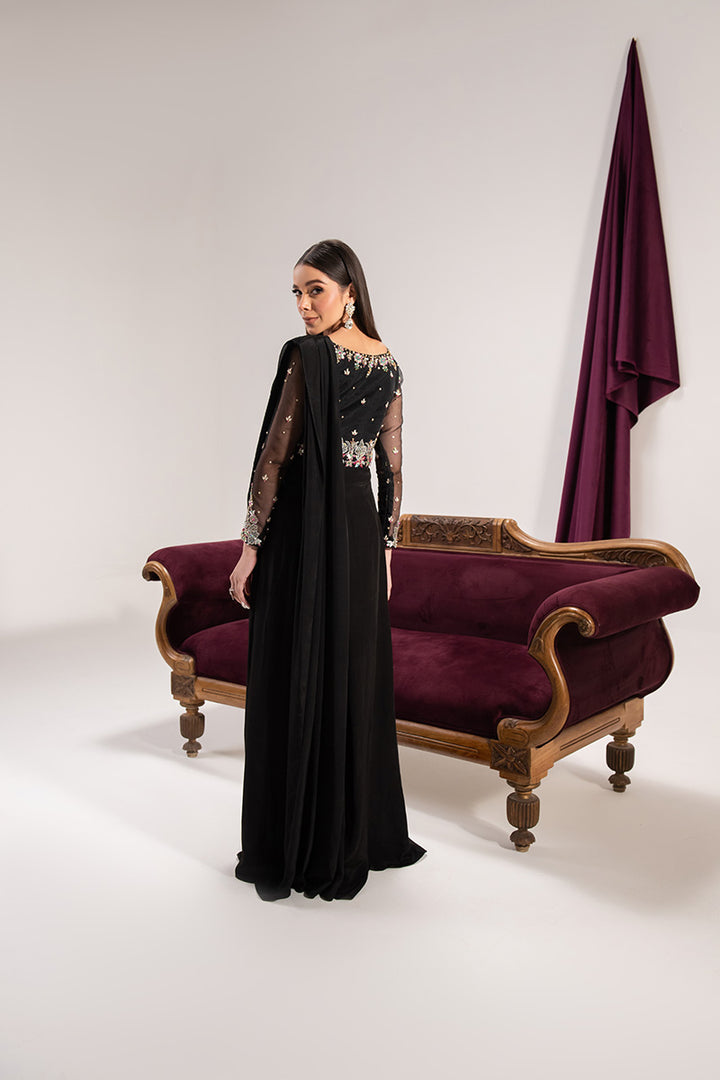 Maria Osama Khan | Tiffany Formals | Obsidian - Khanumjan  Pakistani Clothes and Designer Dresses in UK, USA 