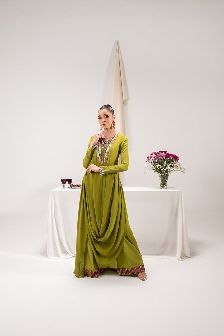 Maria Osama Khan | Tiffany Formals | Peridot - Khanumjan  Pakistani Clothes and Designer Dresses in UK, USA 