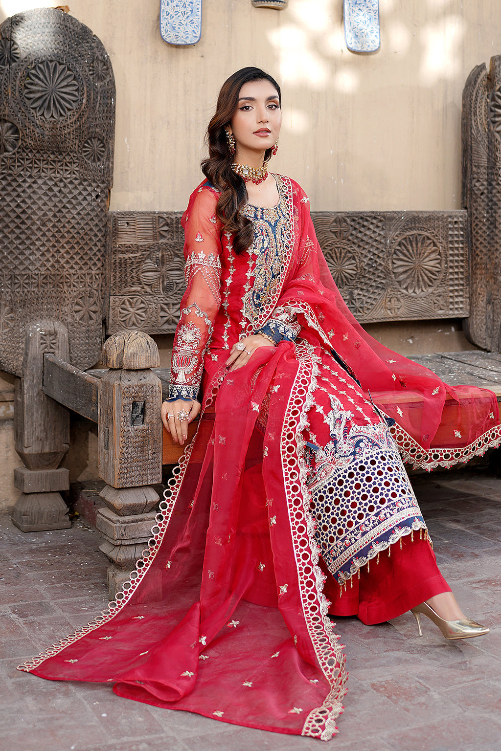 Maryams | Lemilsa Collection | L-809 - Khanumjan  Pakistani Clothes and Designer Dresses in UK, USA 