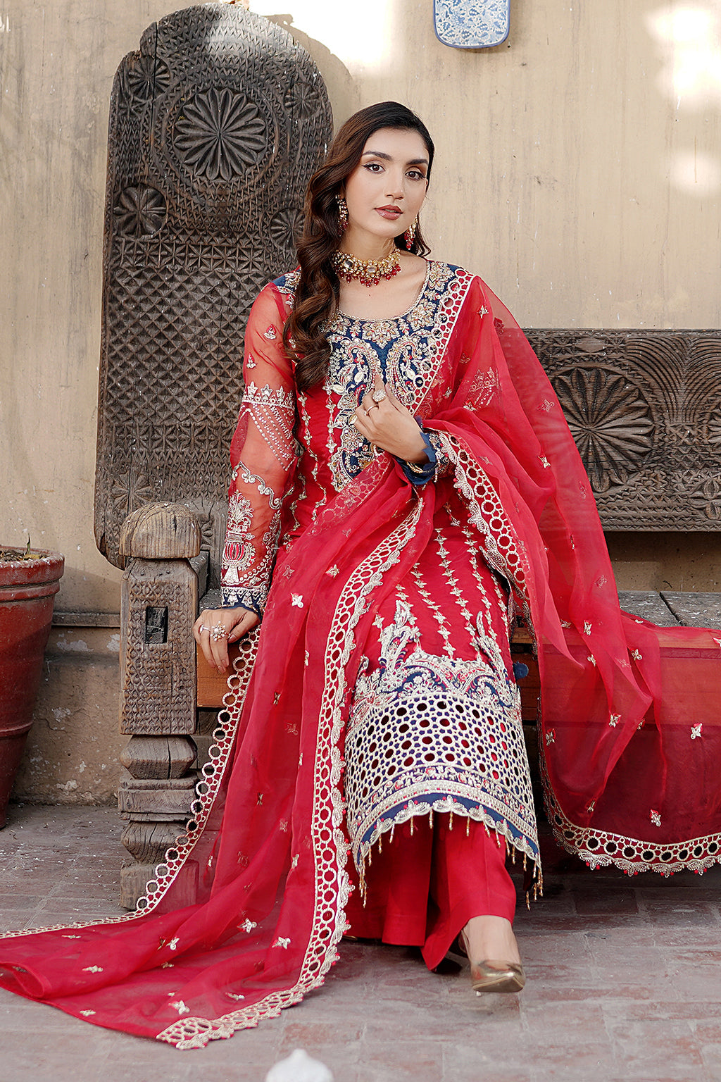 Maryams | Lemilsa Collection | L-809 - Khanumjan  Pakistani Clothes and Designer Dresses in UK, USA 