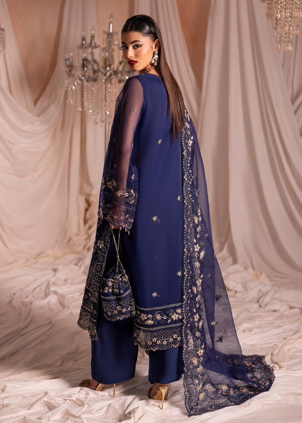 Diara Couture | Suave Formals | DF-43 - NAVY BLUE