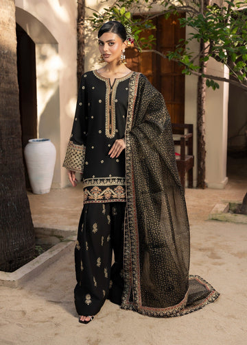 Diara Couture | Rangrez Luxe Pret | DF-48 - BLACK