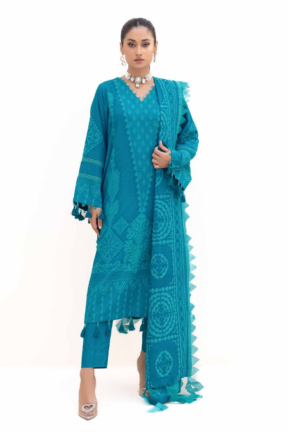 Gul Ahmed | Winter Collection 24 | Jacquard Suit MJ-42056