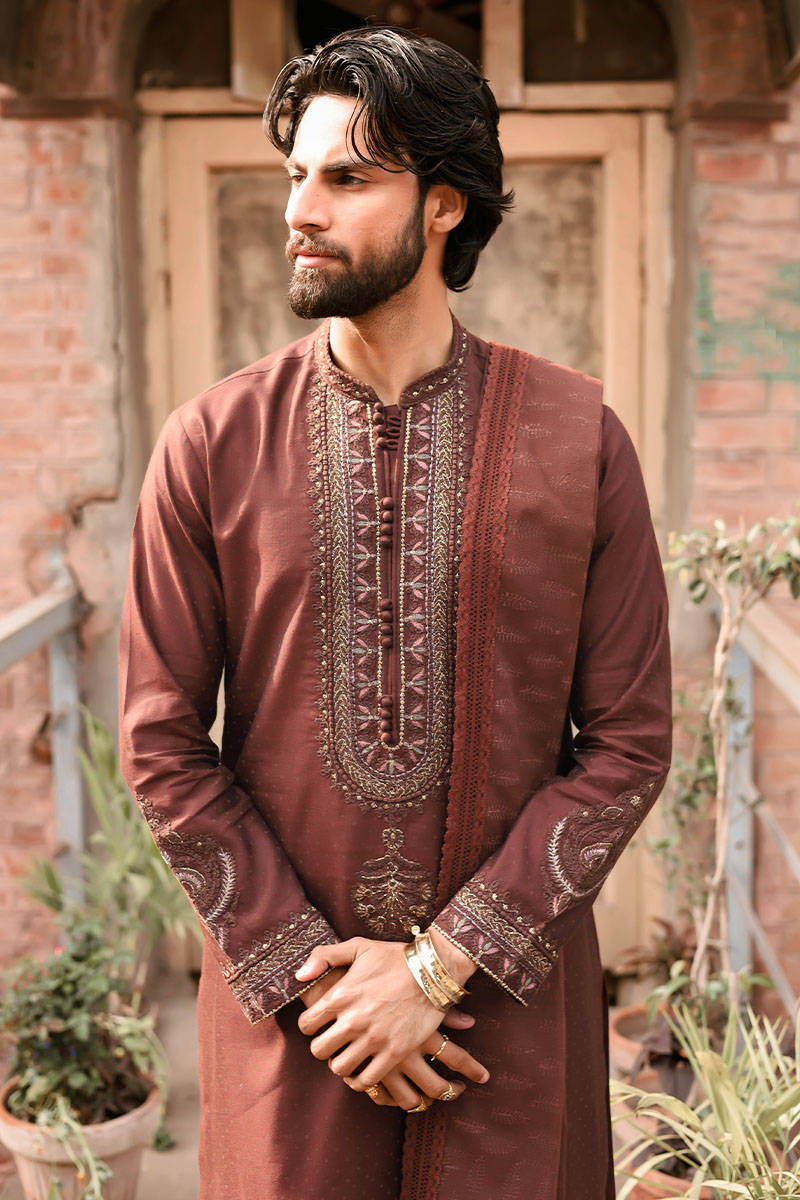 Pakistani Menswear | MNR-AQIB - Khanumjan  Pakistani Clothes and Designer Dresses in UK, USA 