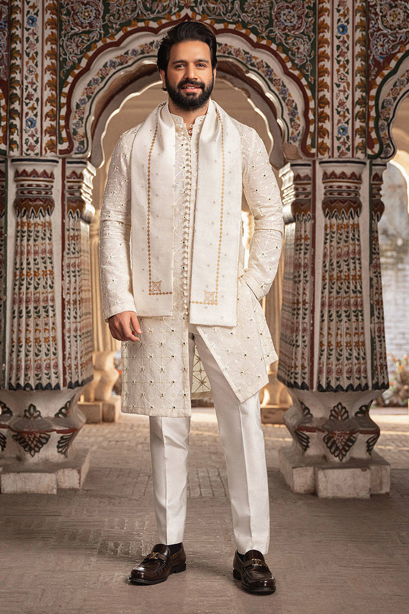 Pakistani Menswear | MNR-BABU - Khanumjan  Pakistani Clothes and Designer Dresses in UK, USA 