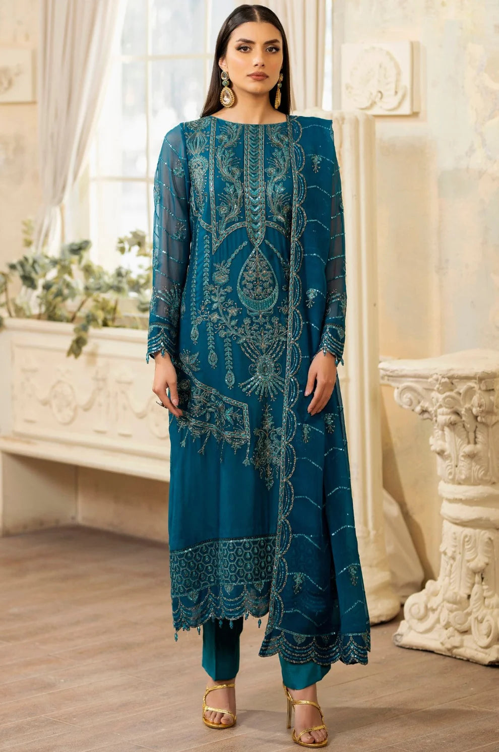 Mohagni | Janan Formals | FAHA MGL-01 - Khanumjan  Pakistani Clothes and Designer Dresses in UK, USA 