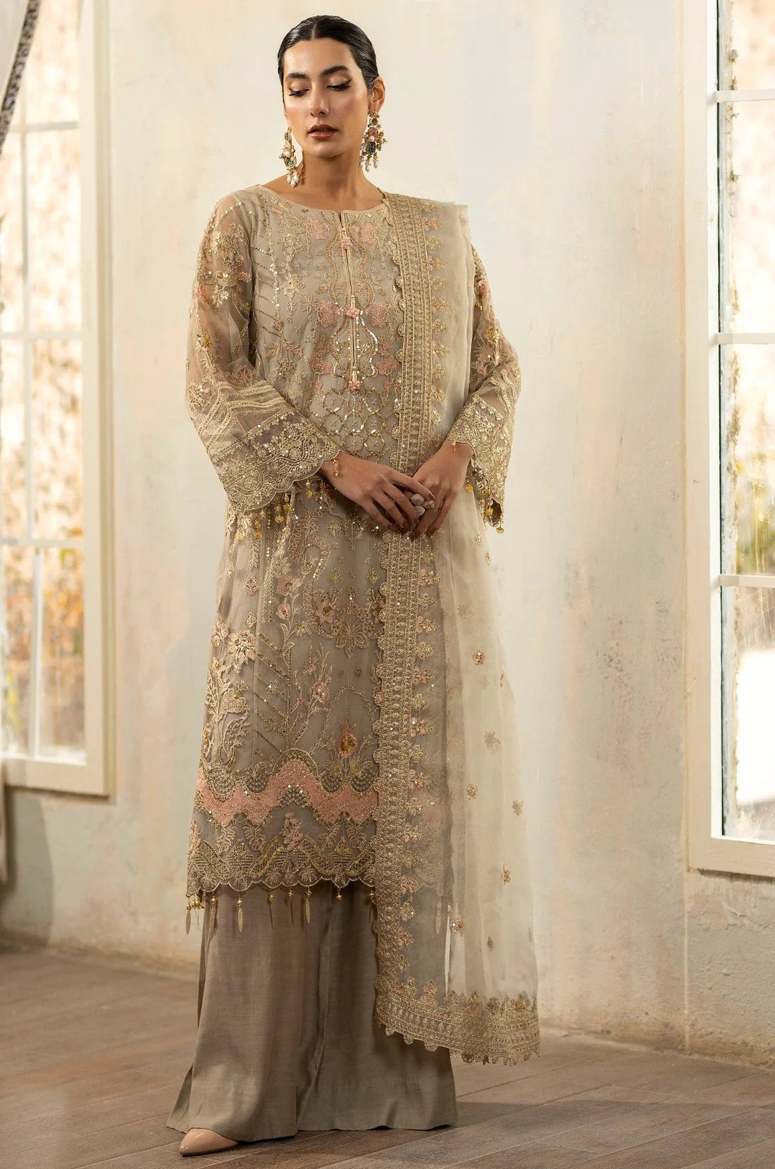 Mohagni | Janan Formals | ELANA MGL-03 - Khanumjan  Pakistani Clothes and Designer Dresses in UK, USA 