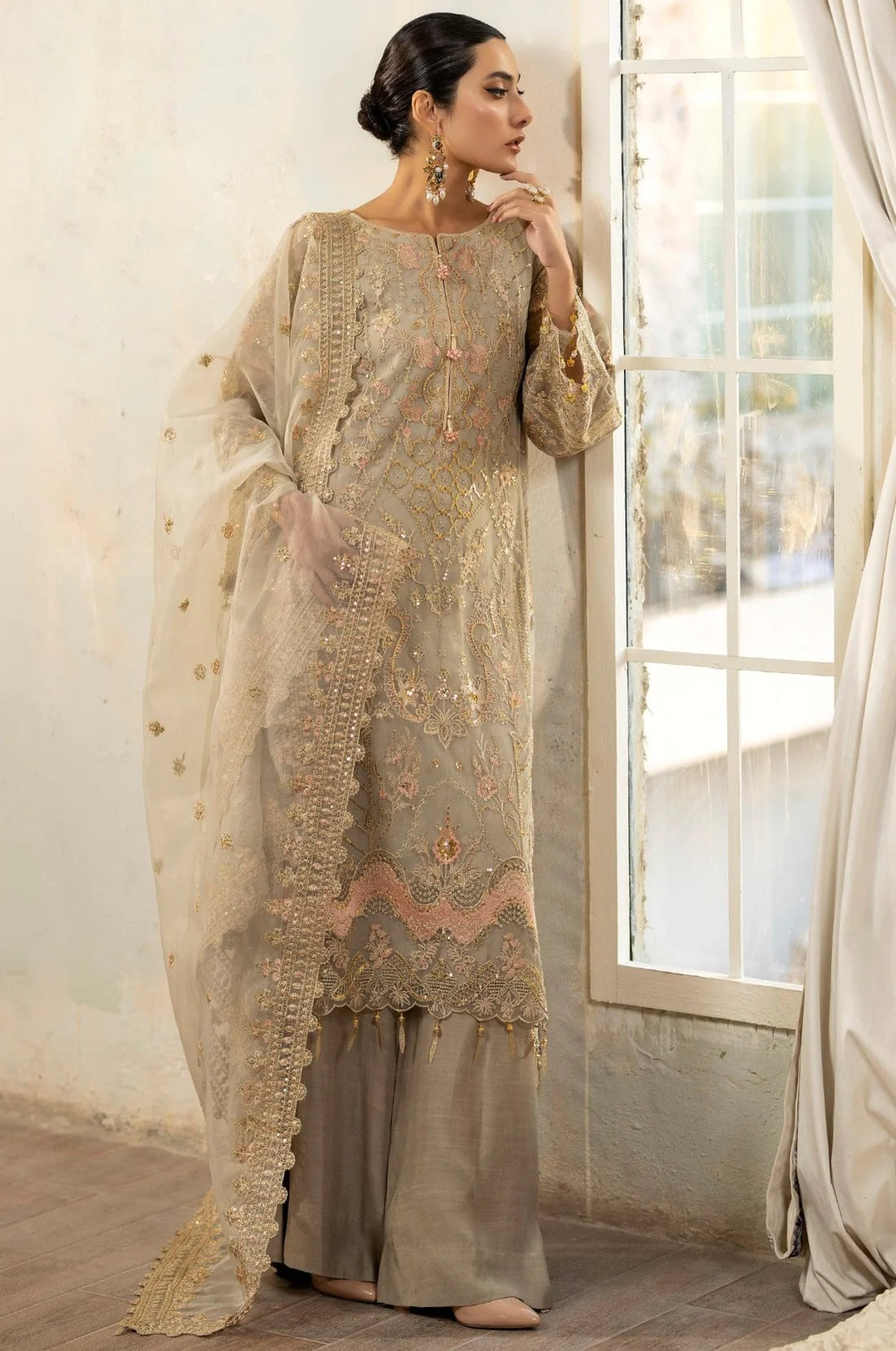 Mohagni | Janan Formals | ELANA MGL-03 - Khanumjan  Pakistani Clothes and Designer Dresses in UK, USA 