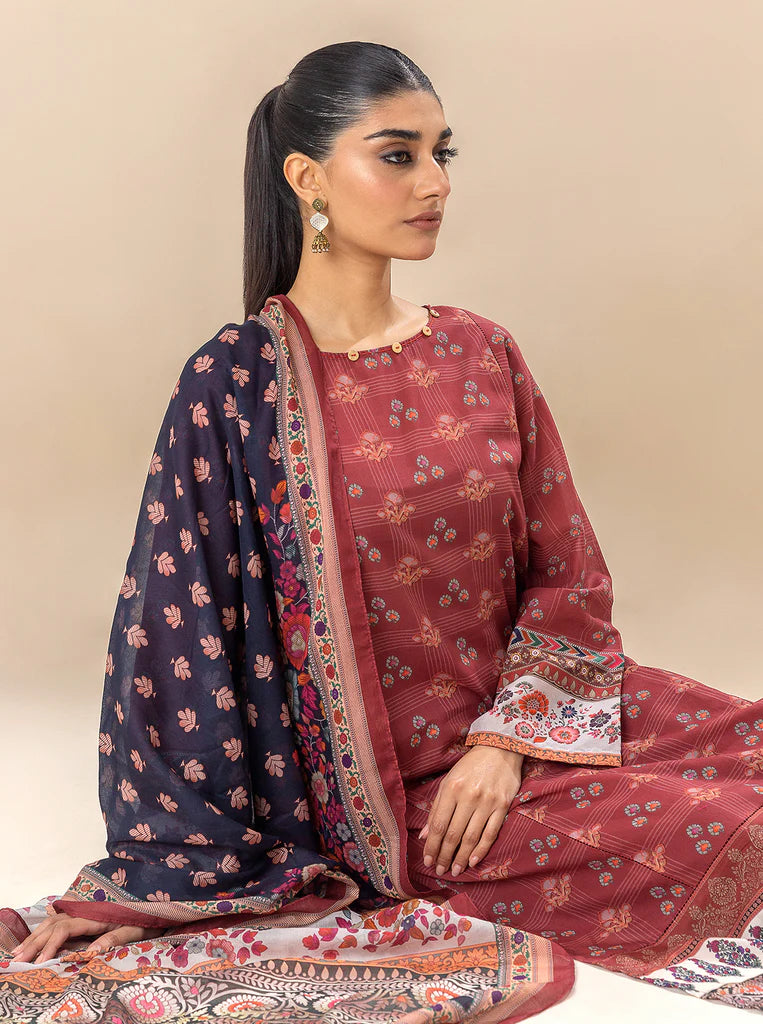 Morbagh | Lawn Collection 24 | ROYALTY RED - Khanumjan  Pakistani Clothes and Designer Dresses in UK, USA 