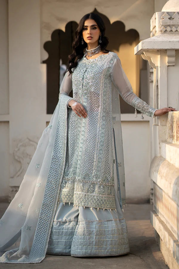 Ittehad | Dilruba Wedding Formals | ESDR75-SUT-BLU - Khanumjan  Pakistani Clothes and Designer Dresses in UK, USA 