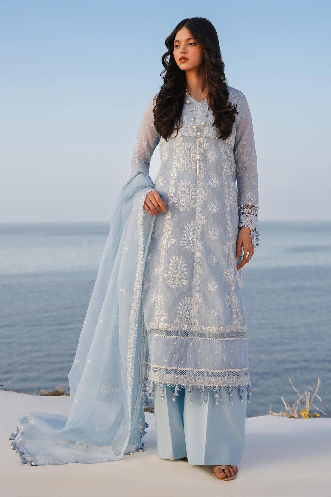 Sana Safinaz | Muzlin Spring 24 | M241-014B-CX - Khanumjan  Pakistani Clothes and Designer Dresses in UK, USA 