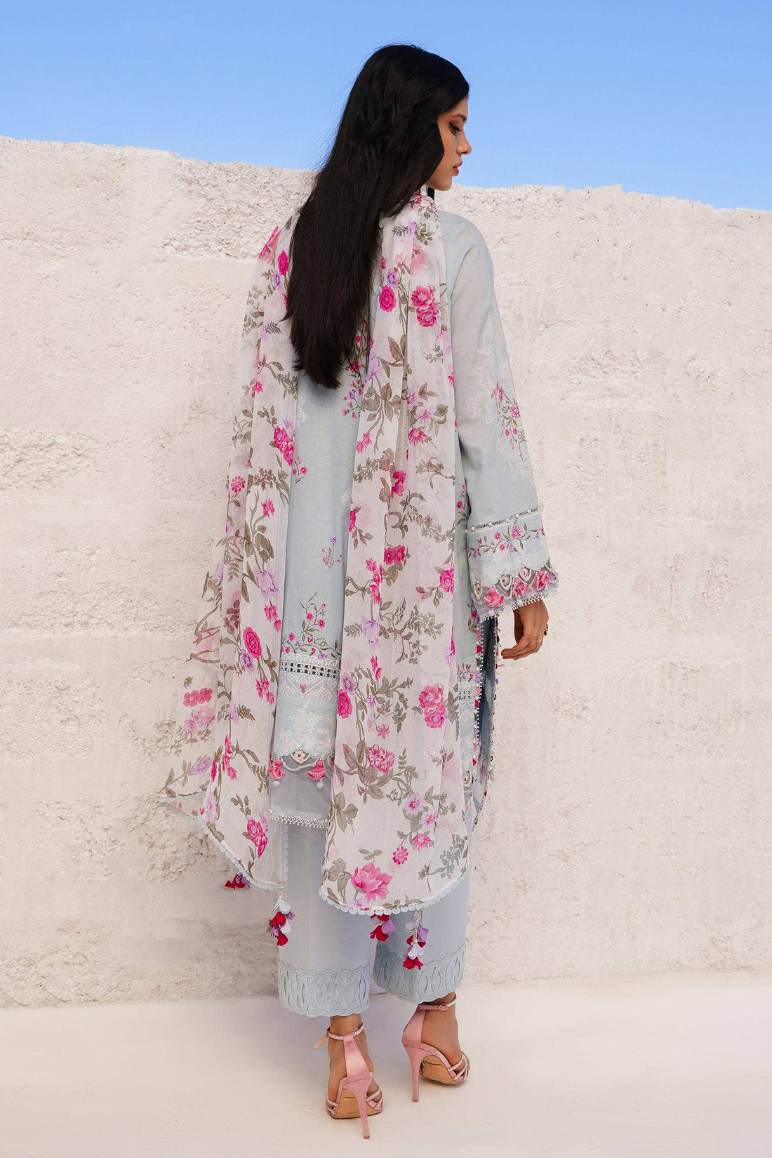 Sana Safinaz | Muzlin Spring 24 | M241-019B-CI - Khanumjan  Pakistani Clothes and Designer Dresses in UK, USA 