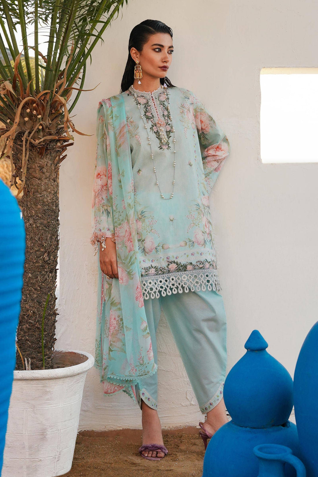 Sana Safinaz | Muzlin Spring 24 | M241-004A-CI - Khanumjan  Pakistani Clothes and Designer Dresses in UK, USA 