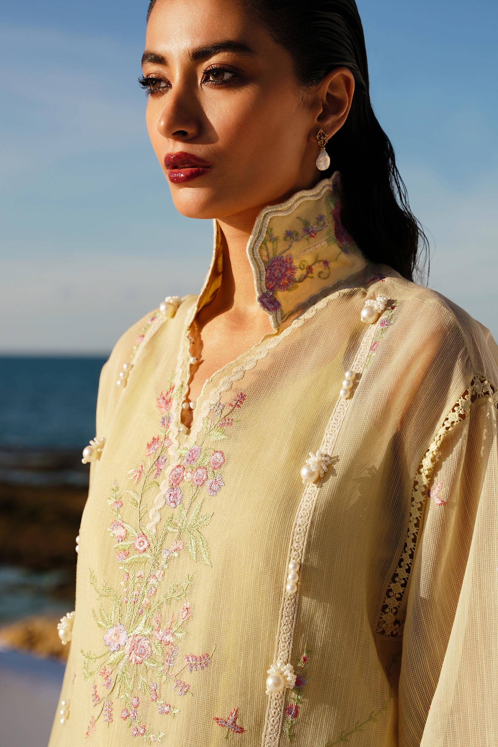 Sana Safinaz | Muzlin Spring 24 | M241-005B-CL - Khanumjan  Pakistani Clothes and Designer Dresses in UK, USA 