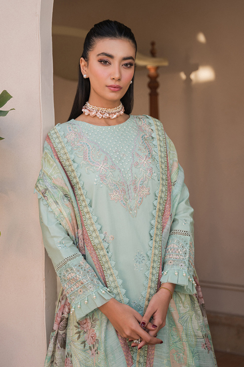 Neeshay | Symphony Luxury Lawn 24 | Melody - Khanumjan  Pakistani Clothes and Designer Dresses in UK, USA 