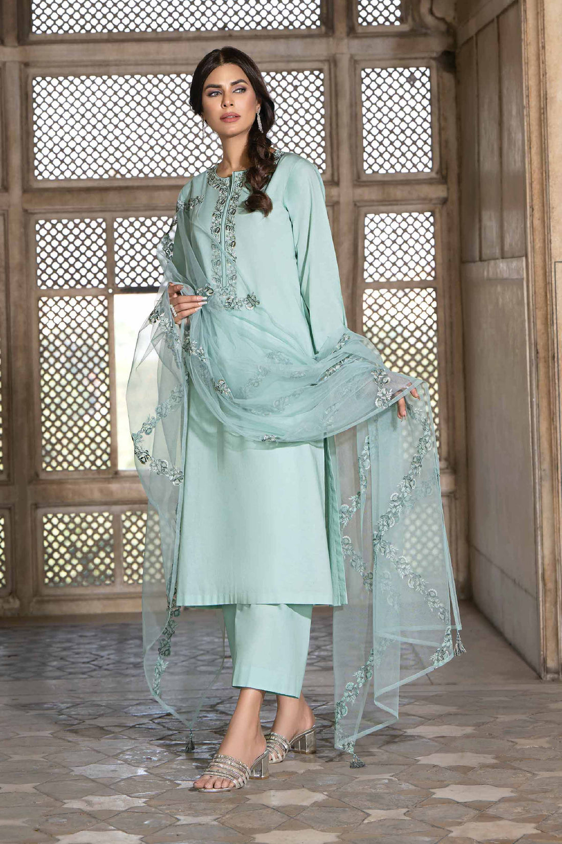 Nishat Linen | Luxury Collection 24 | KFS24-20 - Khanumjan  Pakistani Clothes and Designer Dresses in UK, USA 