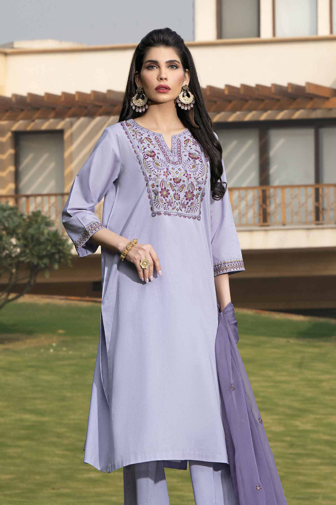 Nishat Linen | Luxury Collection 24 | KFS24-22 - Khanumjan  Pakistani Clothes and Designer Dresses in UK, USA 