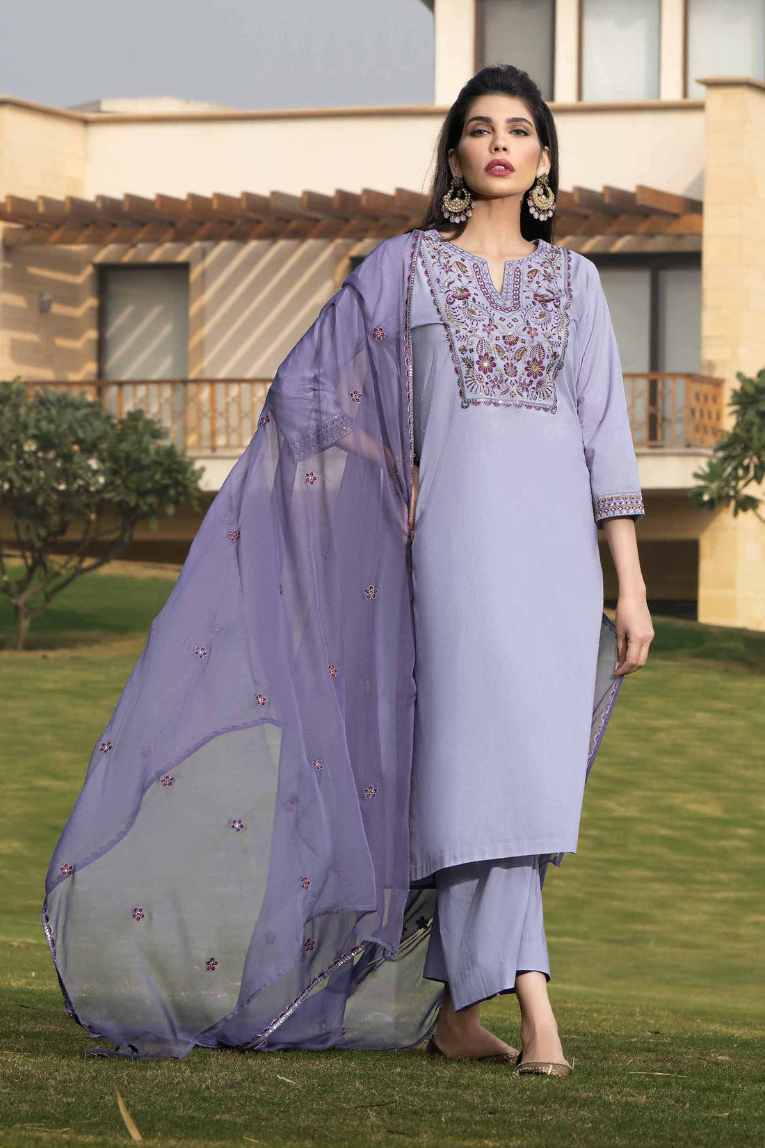 Nishat Linen | Luxury Collection 24 | KFS24-22 - Khanumjan  Pakistani Clothes and Designer Dresses in UK, USA 