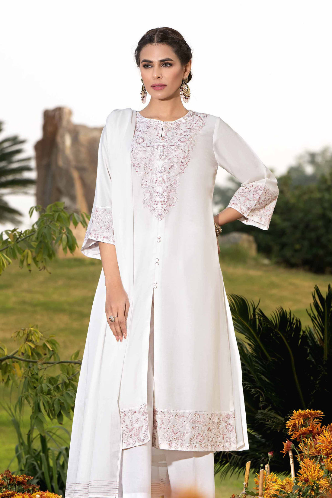 Nishat Linen | Luxury Collection 24 | KFS24-25 - Khanumjan  Pakistani Clothes and Designer Dresses in UK, USA 