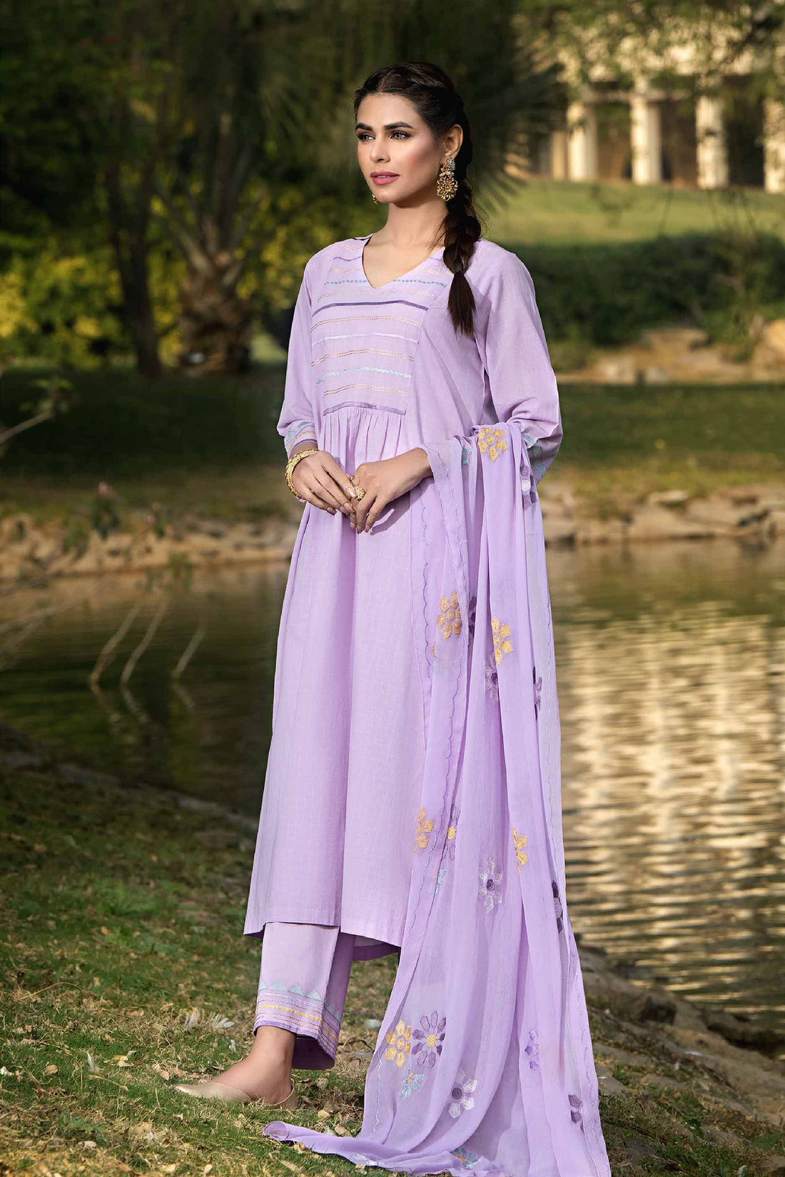 Nishat Linen | Luxury Collection 24 | KFS24-31 - Khanumjan  Pakistani Clothes and Designer Dresses in UK, USA 