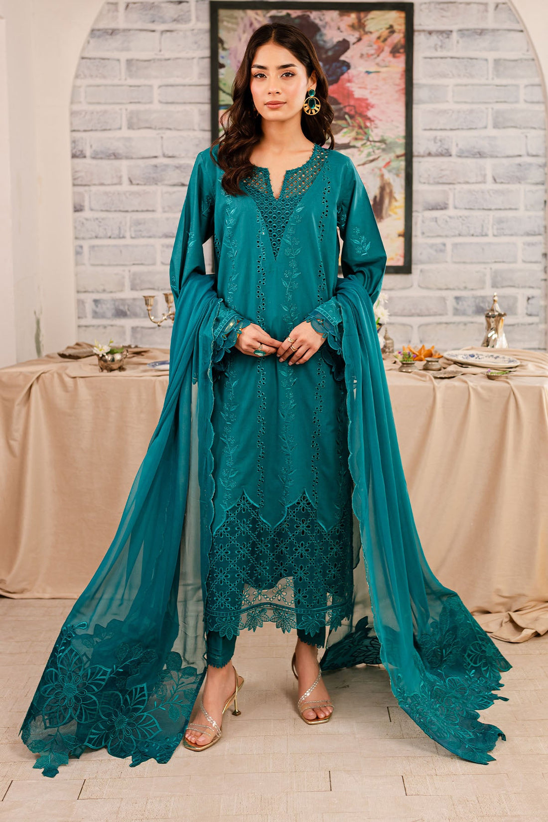 Nureh | Shades Of Summer | NP-495 - Khanumjan  Pakistani Clothes and Designer Dresses in UK, USA 