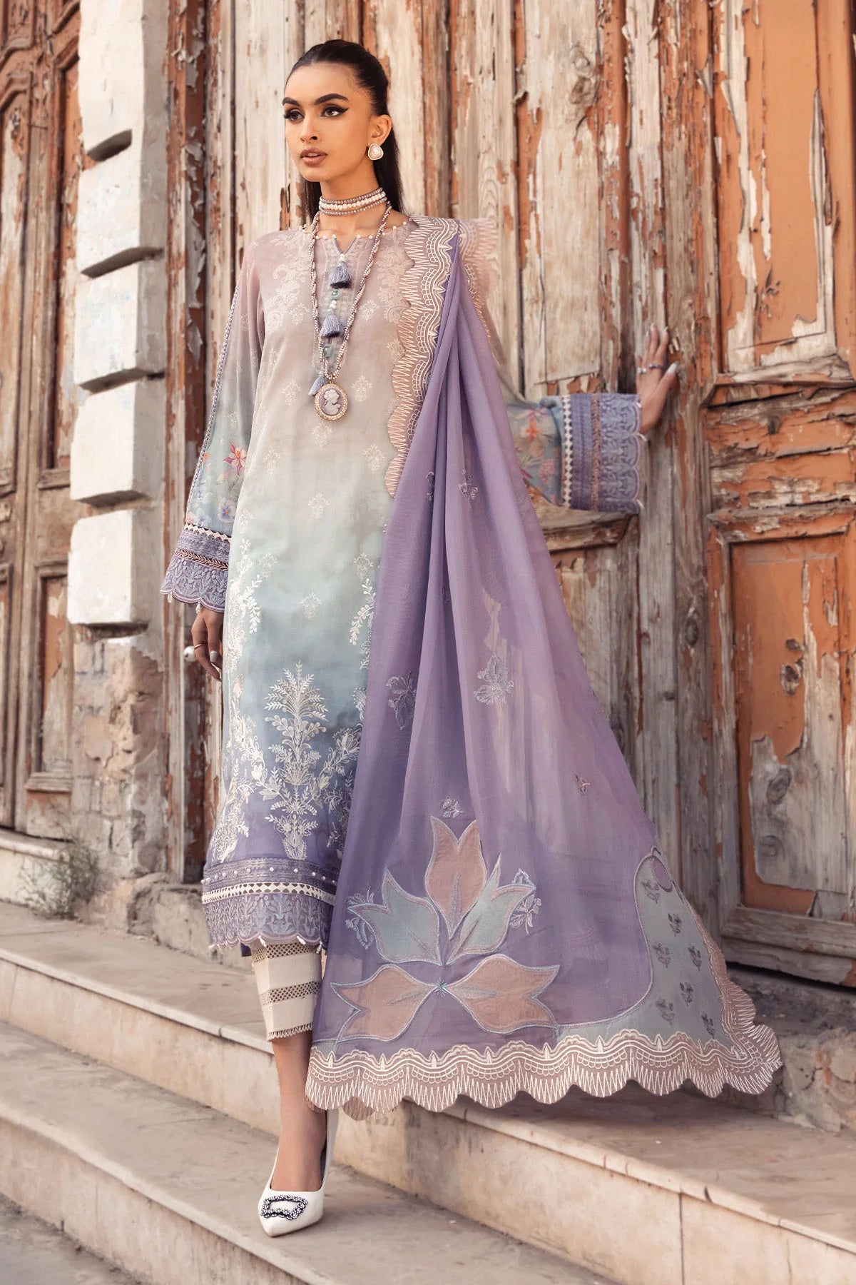 Nureh | Swiss Prints | NS-121 - Khanumjan  Pakistani Clothes and Designer Dresses in UK, USA 