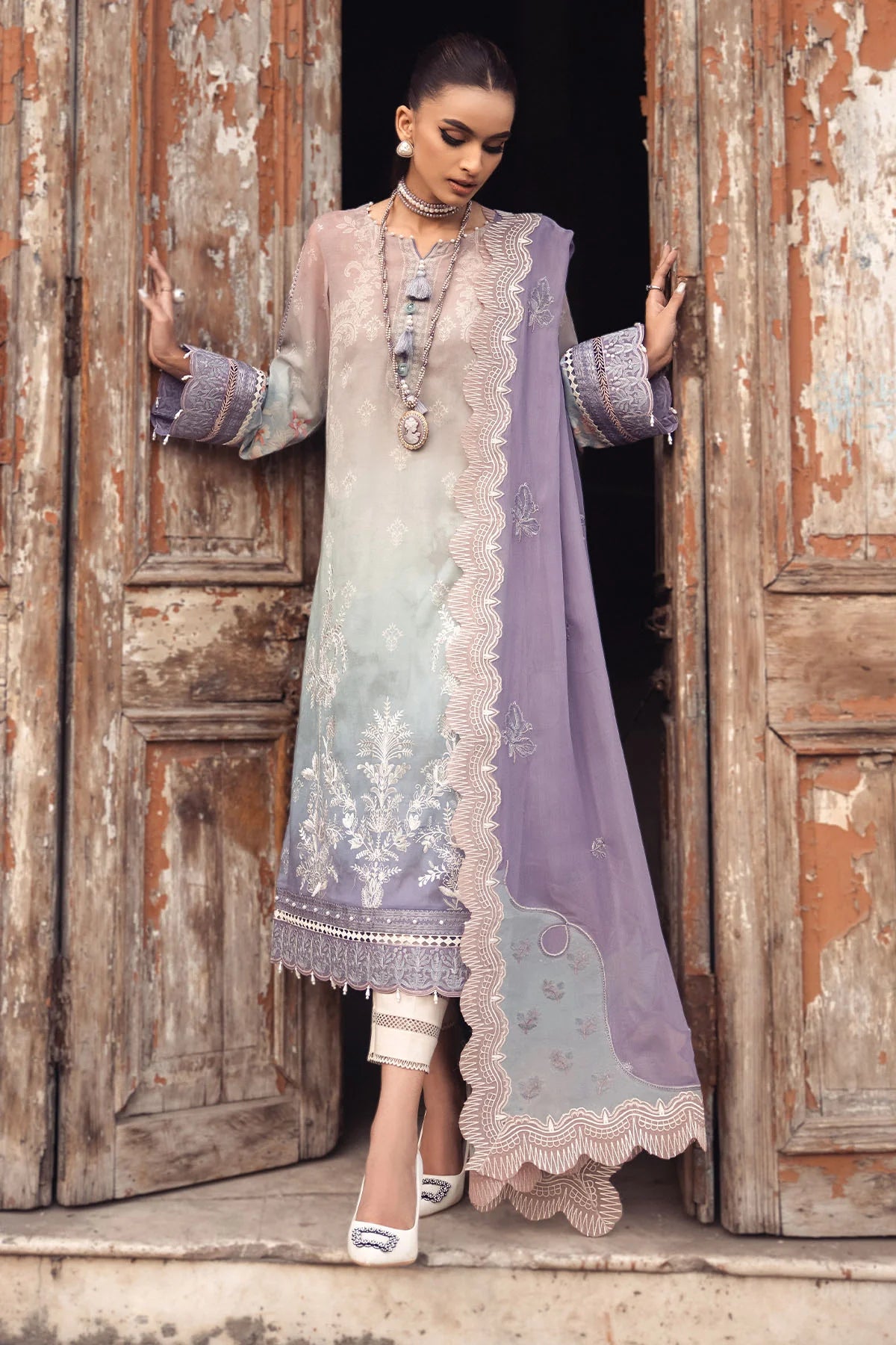 Nureh | Swiss Prints | NS-121 - Khanumjan  Pakistani Clothes and Designer Dresses in UK, USA 