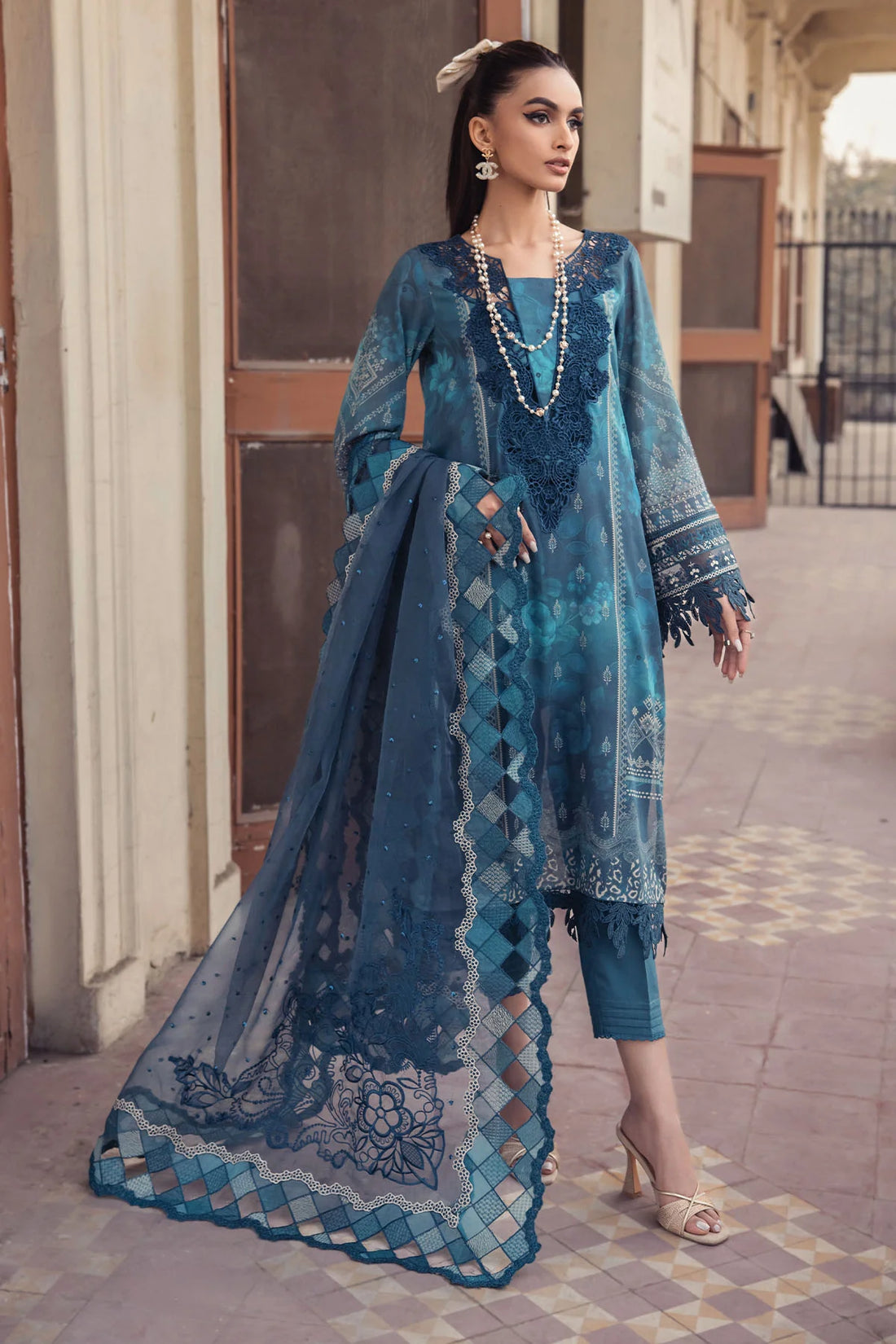 Nureh | Swiss Prints | NS-120 - Khanumjan  Pakistani Clothes and Designer Dresses in UK, USA 